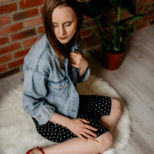 sesja kobieca w studio