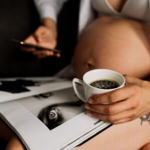 domowa sesja ciążowa