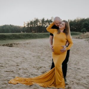 sesja ciążowa w plenerze