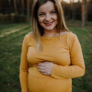 sesja ciążowa w plenerze