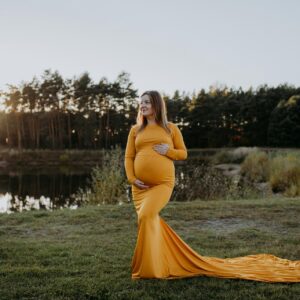 sesja ciążowa w plenerze