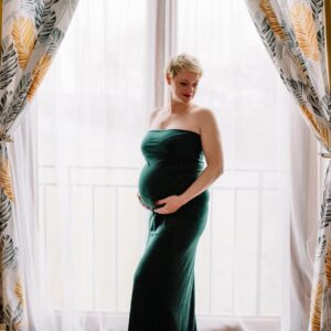 domowa sesja ciążowa