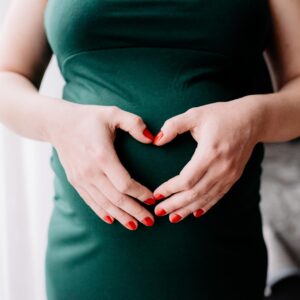 domowa sesja ciążowa