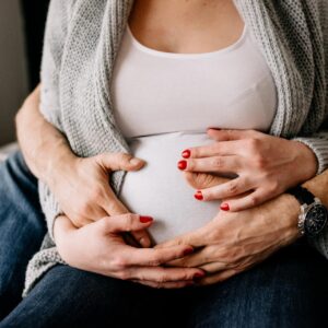 domowa sesja ciążowa