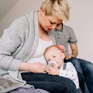 domowa sesja ciążowa